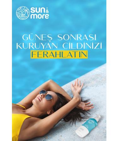 Sun&More Vitamin After Sun Refreshing Cream - Vitamin E Pro-vitamin B5 | 200 ml - Buy Online on GoSupps.com