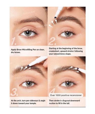 SHEGLAM COPY - Feather Better Liquid Eyebrow Pencil-Medium Brown