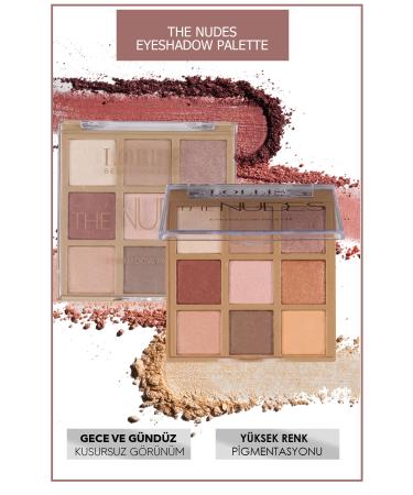 Lollis The Nudes Eyeshadow Palette 02 / The Nudes Eyeshadow Palette 02 - Buy Online on GoSupps.com