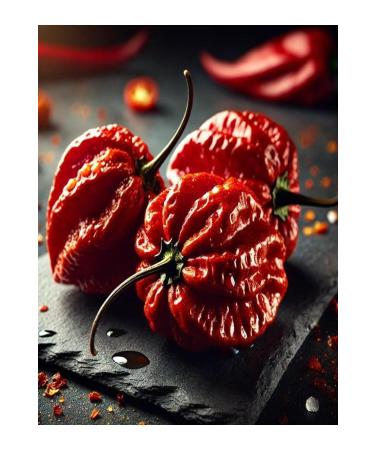 Tohumcu Kikizade Bhut Jolokia The World's 2nd Hottest Pepper Dried Pepper 3 pieces - Buy Online on GoSupps.com