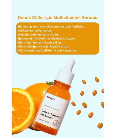 ma:nyo Galac Whitening Vita Serum - Brightening Vitamin Serum 50ml - Buy Online on GoSupps.com