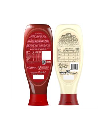 Calve Ketchup Spicy 610 G Mayonnaise Fat Reduced 540 G Set of 2 X3 Pieces - Buy Online on GoSupps.com