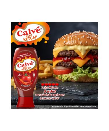 Calve Ketchup Spicy 610 G Mayonnaise Fat Reduced 540 G Set of 2 X3 Pieces - Buy Online on GoSupps.com