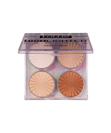 Lollis Highlighter Palette Glow Kit / Illuminating Palette Glow Kit - Buy Online on GoSupps.com