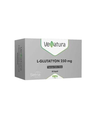 Venatura L-glutathione 250mg 60 Capsules