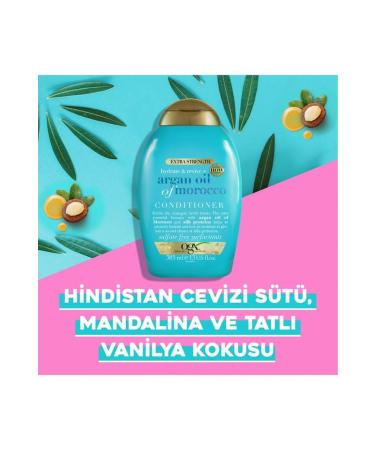 OGX Extra Strong Moisturizing and Revitalizing Argan Oil of Morocco Sulfate-Free Care Cream 385 Ml - Buy Online on GoSupps.com