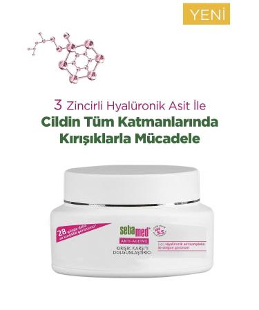 Sebamed Wrinkle Filler Anti-Wrinkle Plumping Cream 50 ml Roller Set - Buy Online on GoSupps.com