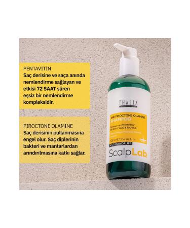 Thalia Piroctone Olamine Anti-Dandruff Hair Care Shampoo 400ml - Buy Online on GoSupps.com