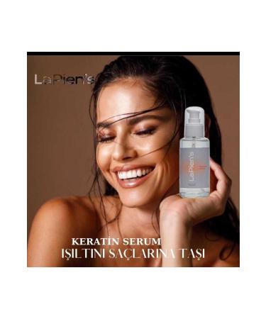 Lapien's Keratin Serum Moisturizing Nourishing Hair Strengthening Serum for Dry Hair 100 ml - Buy Online on GoSupps.com