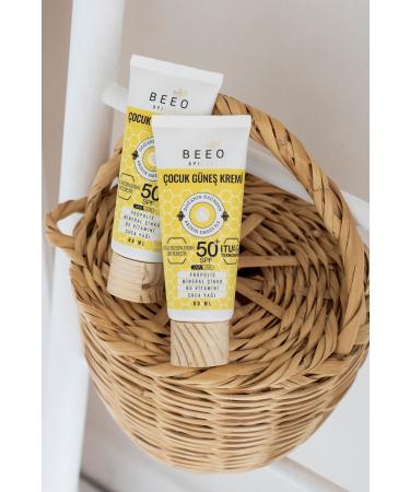 BEE'O Propolis Children's Sun Cream 50 Spf 80 ml - Buy Online on GoSupps.com
