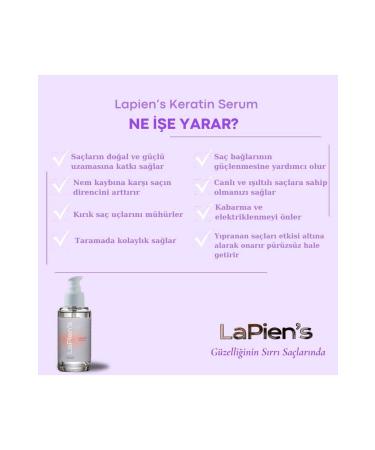 Lapien's Strengthening Keratin Care Oil for Extremely Damaged Thin and Fragile Hair 100 ml X 2pcs - Buy Online on GoSupps.com