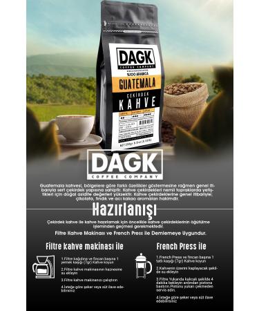 Dagk Guatemala Coffee Beans 250gr - Buy Online on GoSupps.com