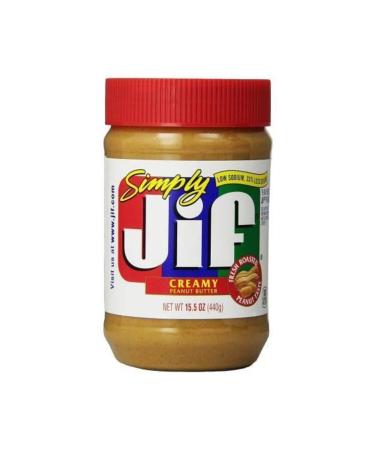 Jif Simply Peanut Butter 440g