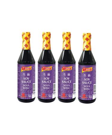 Amoy Soy Sauce 750 ml x 4 Pieces