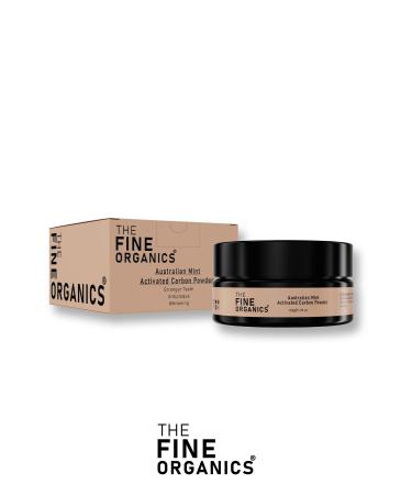 THE FINE ORGANICS Mint & Activated Carbon Teeth Whitening Powder 50g - Buy Online on GoSupps.com