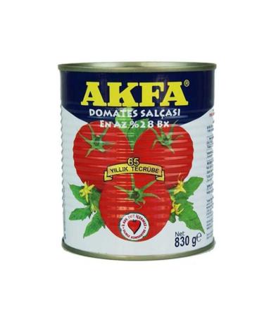 Akfa Tomato Paste Tin 830 gr (12 PIECES)