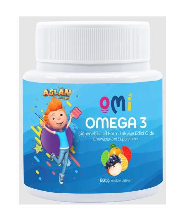 OMI OMEGA-3 60 CHEWABLE GEL FORM
