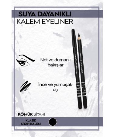MUJGAN 12 Black Eye Pencil - Buy Online on GoSupps.com
