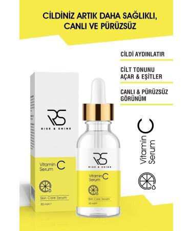 rise and shine Anti-oily brightening anti-stain vitamin C serum 30''ml..