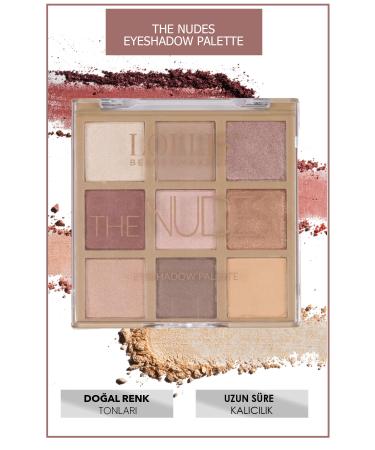 Lollis The Nudes Eyeshadow Palette 02 / The Nudes Eyeshadow Palette 02 - Buy Online on GoSupps.com