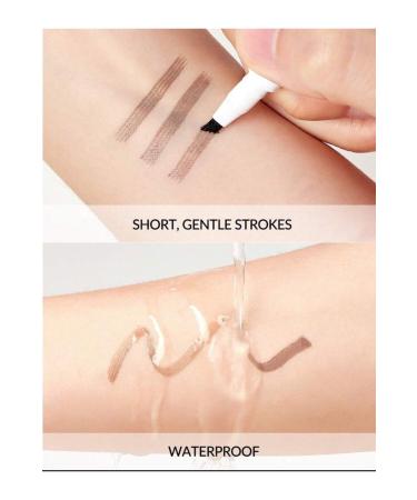 SHEGLAM COPY - Feather Better Liquid Eyebrow Pencil-Medium Brown - Buy Online on GoSupps.com