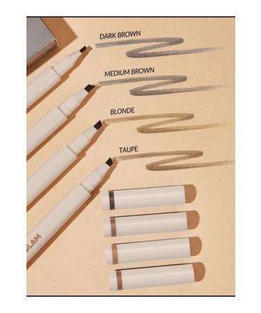 SHEGLAM COPY - Feather Better Liquid Eyebrow Pencil-Medium Brown - Buy Online on GoSupps.com