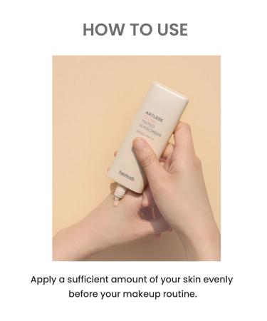 Heimish Artless Glow Tinted Sunscreen SPF50+ PA+++ 40ml - Toning Sunscreen - Buy Online on GoSupps.com