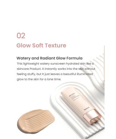 Heimish Artless Glow Tinted Sunscreen SPF50+ PA+++ 40ml - Toning Sunscreen - Buy Online on GoSupps.com