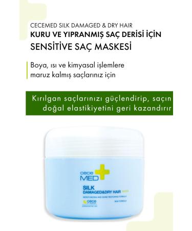 CECEMED Silk Mask for Dry Hair 200 ml - Buy Online on GoSupps.com