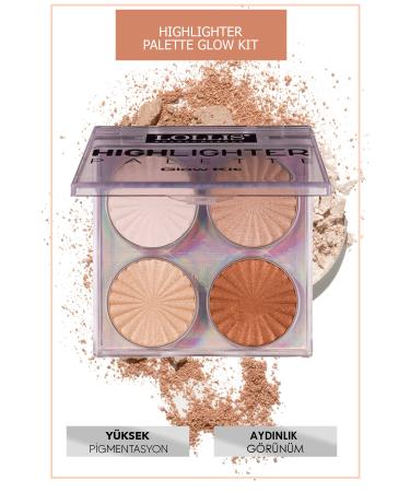 Lollis Highlighter Palette Glow Kit / Illuminating Palette Glow Kit