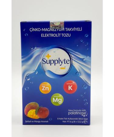 EnaFarma Supplyte Peach-mango Electrolyte Powder 12 Gr X 8 Pieces - Buy Online on GoSupps.com