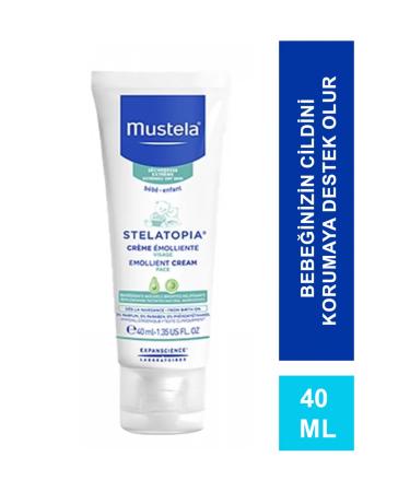 Mustela Stelatopia Emollient Face Cream 40 ml