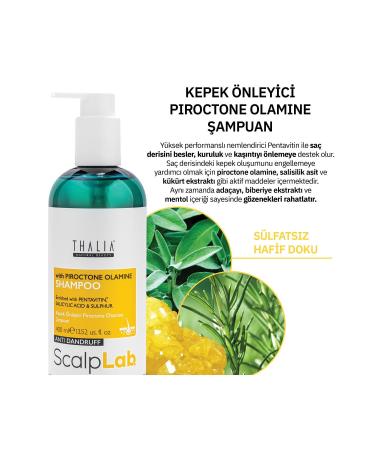 Thalia Piroctone Olamine Anti-Dandruff Hair Care Shampoo 400ml - Buy Online on GoSupps.com