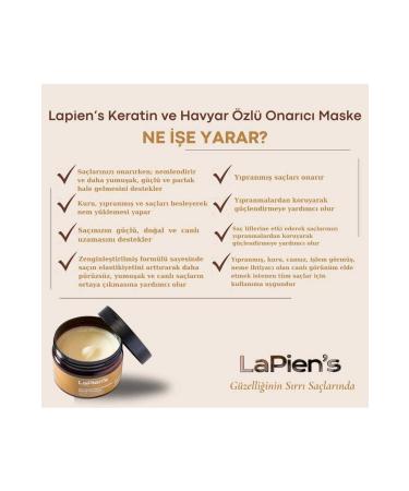 Lapien's Daily Salt-Free Shampoo for Dry Hair 500 ml and Moisturizing Repair Hair Care Mask 300 ml - Buy Online on GoSupps.com