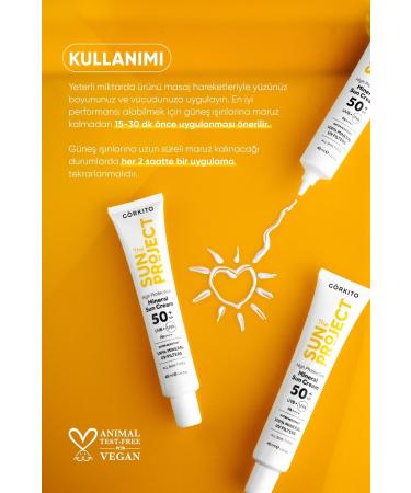 G rkito The Sun Project High Protection Brightening Mineral Sun Cream 50 Spf 40 ml - Buy Online on GoSupps.com