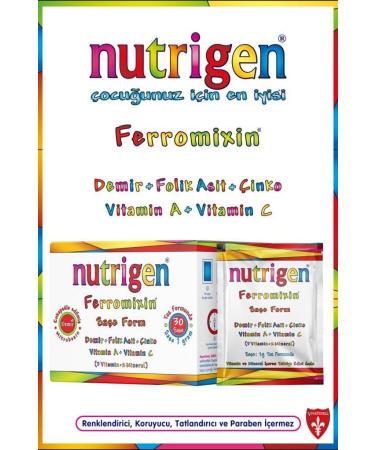 Nutrigen Ferromixin Sachet Form 30 * 3 Sachet (Economic Pack of 3)