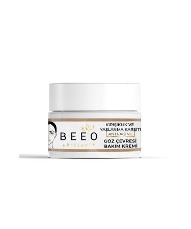 BEE'O Bee Venom Propolis Royal Jelly Anti-Aging and Anti-Wrinkle Eye Contour Care Cream - Buy Online on GoSupps.com