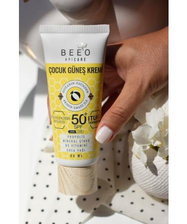 BEE'O Propolis Children's Sun Cream 50 Spf 80 ml - Buy Online on GoSupps.com