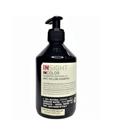 Insight Incolor Anti Yellow Yellow Anti-Reflective Shampoo 400ml