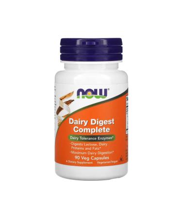 Now Foods Dairy Digest 90 Vegan capsules