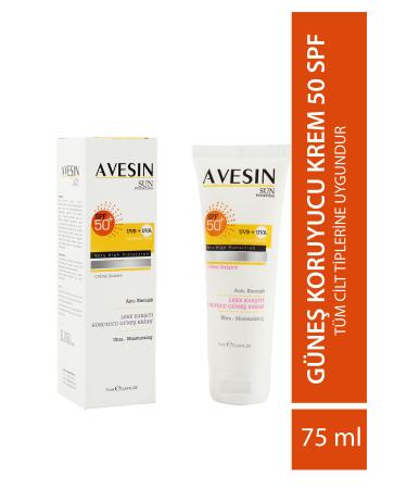 avesin Sunscreen 50 Spf Skin Cream