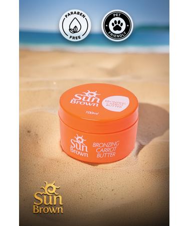 Sun Brown Carrot Butter Bronzing Cream 100 ml - Buy Online on GoSupps.com