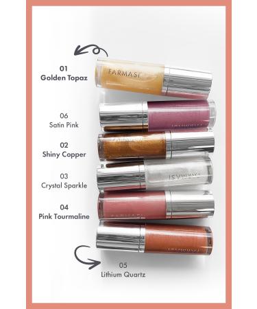 Farmasi Ultimate Shine Lip Gloss 04 Pink Tourmaline - Buy Online on GoSupps.com