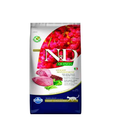& D Nd Quinoa Weight Management Light Lamb Cat Food 5 Kg