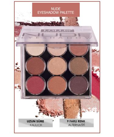 Lollis Nude Eyeshadow Palette 9 Colors - Buy Online on GoSupps.com