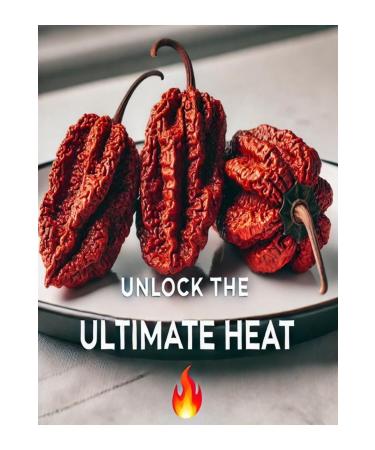 Tohumcu Kikizade Bhut Jolokia The World's 2nd Hottest Pepper Dried Pepper 3 pieces - Buy Online on GoSupps.com