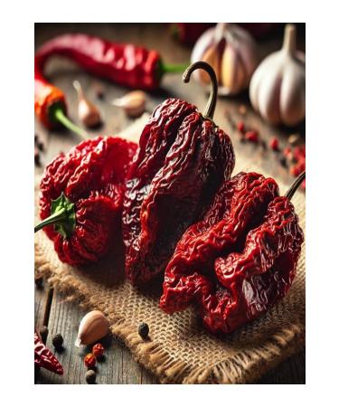 Tohumcu Kikizade Bhut Jolokia The World's 2nd Hottest Pepper Dried Pepper 3 pieces - Buy Online on GoSupps.com