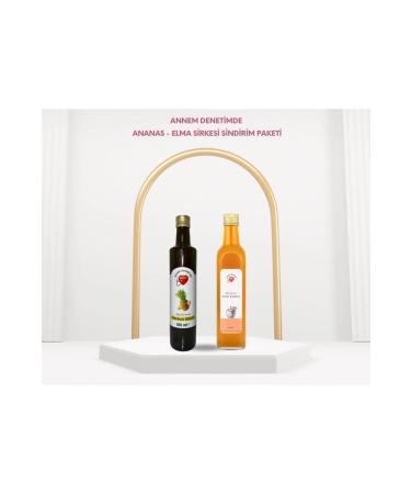 My Mother is Under Control Pineapple-Apple Vinegar Advantageous 2-Pack Vinegar Package