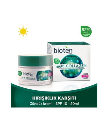 Bioten Multi Collagen Anti Wrinkle Day Cream 50ml - Buy Online on GoSupps.com