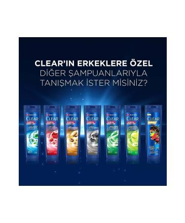 Unilever Clear Men Anti-Dandruff Shampoo Cool Sport Menthol Refreshing Menthol Effect 350 ml X3 180 ml - Buy Online on GoSupps.com